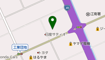 ネッツトヨタ新潟亀田うのこ店の地図画像