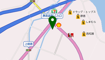 トヨタカローラ新潟村上店の地図画像