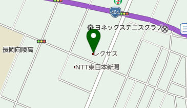 レクサス長岡の地図画像