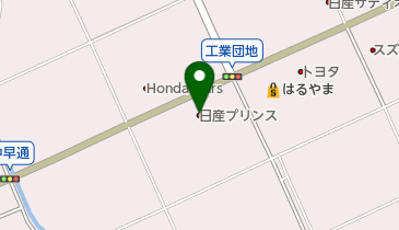 日産プリンス新潟亀田店の地図画像