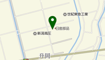 日産部品新潟販売物流部の地図画像