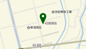 日産部品新潟販売本社の地図画像