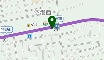 佐上商会空港店の地図画像