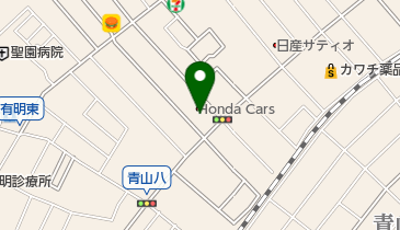 Honda Cars新潟青山店の地図画像