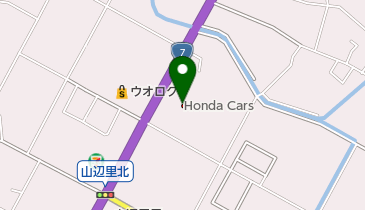 Honda Cars新潟中央村上東店の地図画像