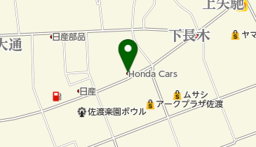 Honda Cars佐渡佐和田店の地図画像