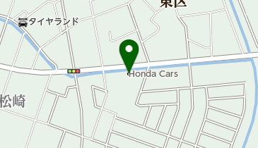 Honda Cars新潟中央松崎店の地図画像