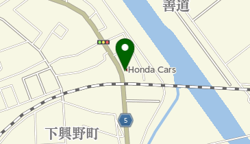 Honda Cars下越中央新津北店の地図画像