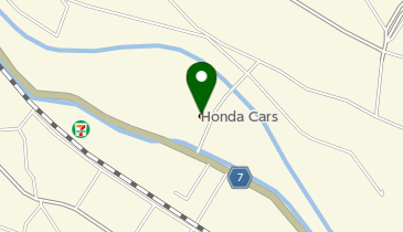 Honda Cars下越中央新津店の地図画像