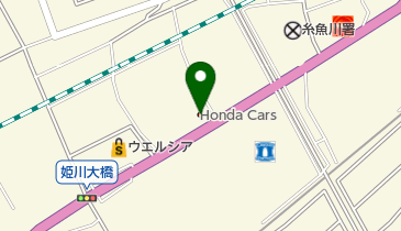 Honda Cars糸魚川糸魚川店の地図画像