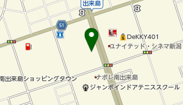 Honda Cars新潟新潟店の地図画像