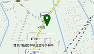 マツダオートザム長岡南の地図画像