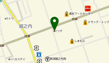 新潟マツダ自動車堀之内店の地図画像