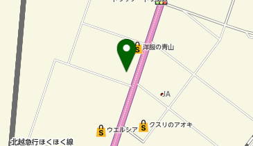 新潟ダイハツモータースダイハツ六日町の地図画像