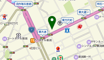 新潟ダイハツモータース本社の地図画像