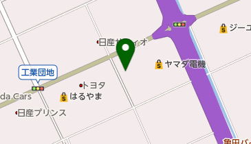 スズキ自販新潟スズキアリーナ新潟南の地図画像