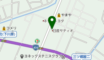 日産サティオ新潟西長岡左岸バイパス店の地図画像