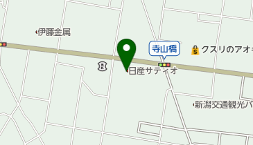 日産サティオ新潟大形店の地図画像