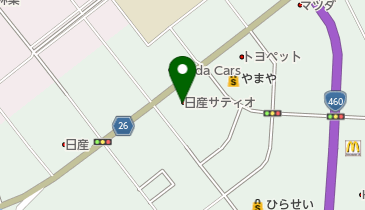 日産サティオ新潟新発田店の地図画像
