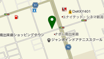 Honda Cars新潟U-Select出来島の地図画像