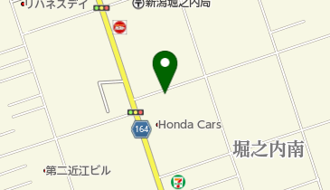 Honda Cars新潟U-Select新潟の地図画像