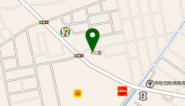 東日本三菱自動車販売新潟西店の地図画像