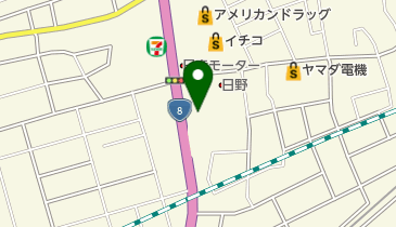 スバルショップ糸魚川北斗交易の地図画像