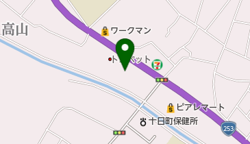 新潟ダイハツモータースダイハツ十日町の地図画像