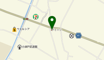 新潟ダイハツモータースダイハツショップダイハツ小須戸の地図画像