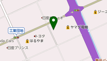 スズキ自販新潟U&rsquo;s新潟南の地図画像