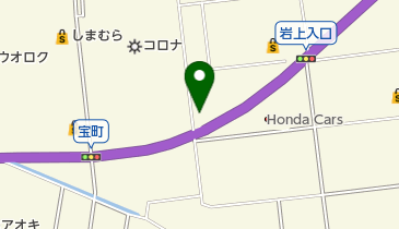 スズキアリーナサンワーズ柏崎の地図画像