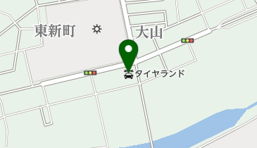 タイヤランド新潟山の下の地図画像