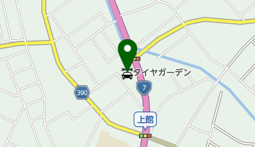 タイヤガーデン五月女の地図画像