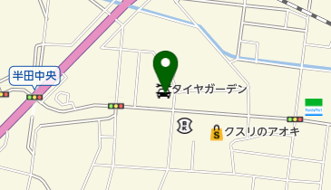 タイヤガーデン柏崎の地図画像