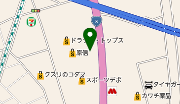 タイヤ流通センター新潟店の地図画像