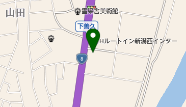 タイヤ&ホイール館フジスペシャルブランド新潟店の地図画像