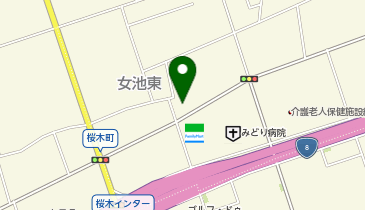 トレッド新潟桜木インター店の地図画像