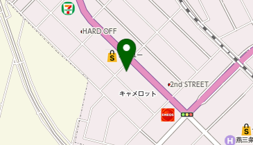 イエローハット燕店の地図画像