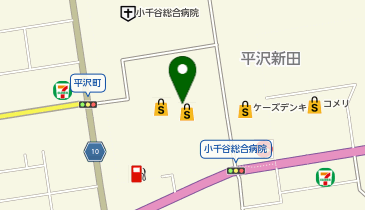 マクドナルドイオン小千谷店の地図画像