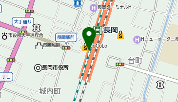 ミスタードーナツCoCoLo長岡ショップの地図画像