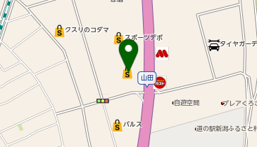 サイゼリヤイオンスタイル新潟黒埼店の地図画像