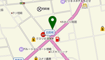 からやま柏崎店の地図画像