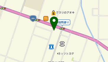 からやま三条店の地図画像