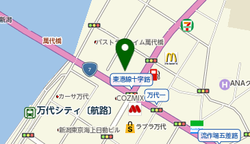 叙々苑新潟メディアシップ店の地図画像