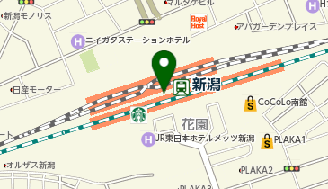 鎌倉パスタ越後の里CoCoLo新潟店の地図画像