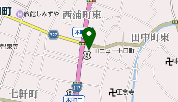 ホテルニュー十日町の地図画像