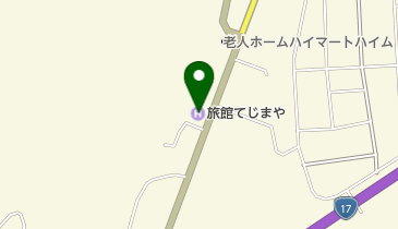 旅館てじまやの地図画像