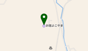 お宿よこやまの地図画像
