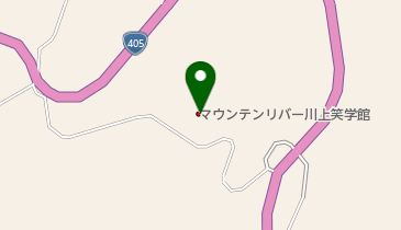 マウンテンリバー川上笑学館の地図画像