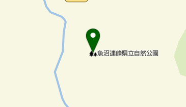 魚沼連峰県立自然公園の地図画像